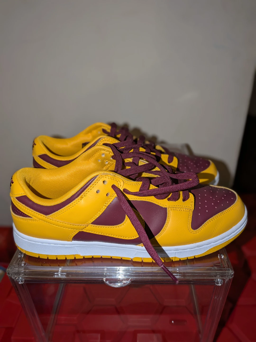 Nike Dunk Low "Garnet & Gold" Sneakers - photo 4