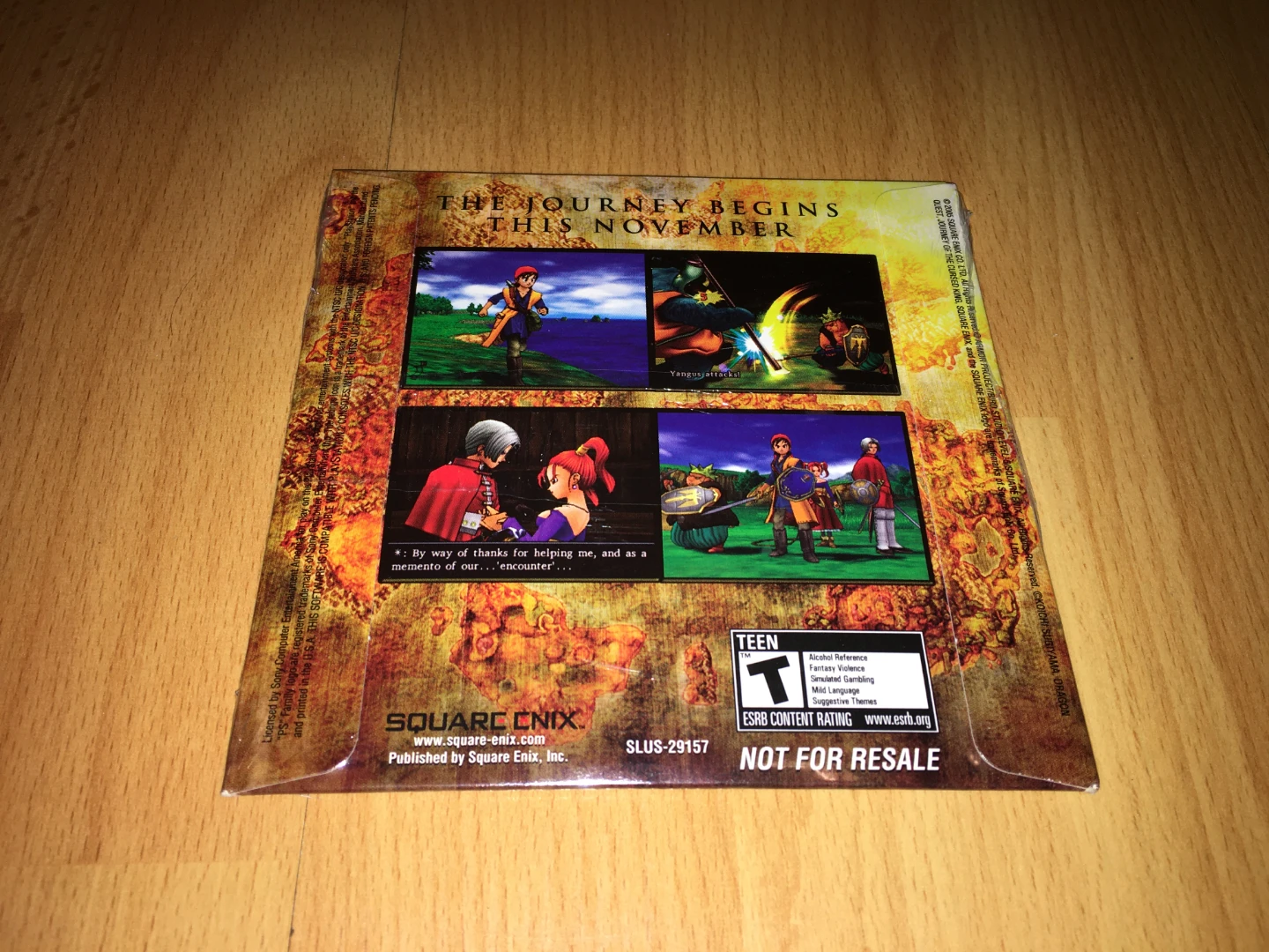 Sealed 2005 - PS2 Dragon Quest VIII Demo Disc - photo 2