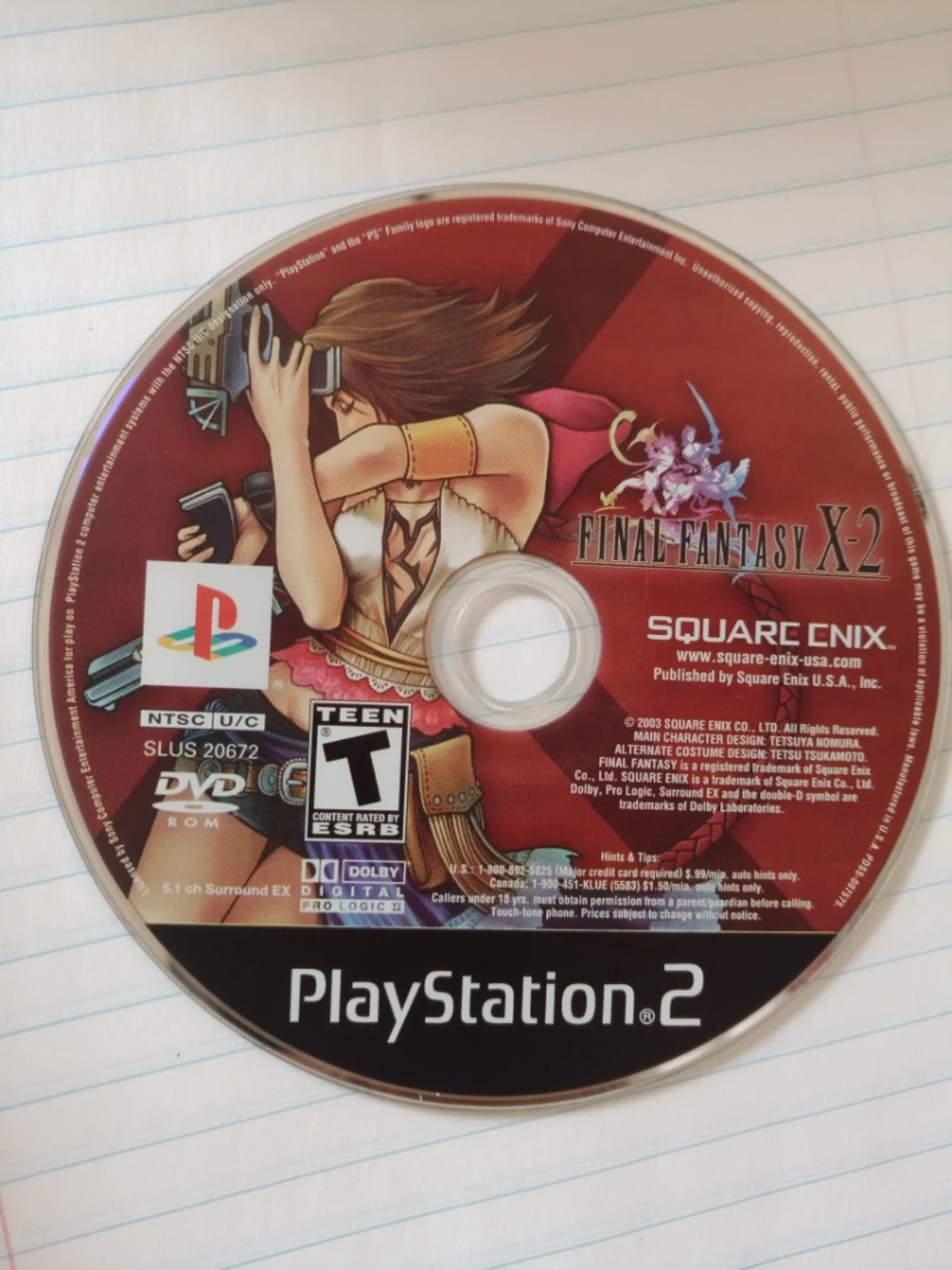 PlayStation 2 Game: Final Fantasy X-2
