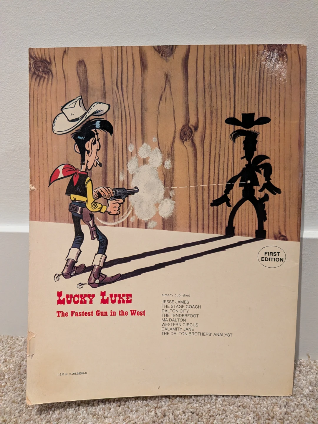 VINTAGE LUCKY LUKE THE DALTON BROTHERS ANALYST 1ST EDITION - photo 2
