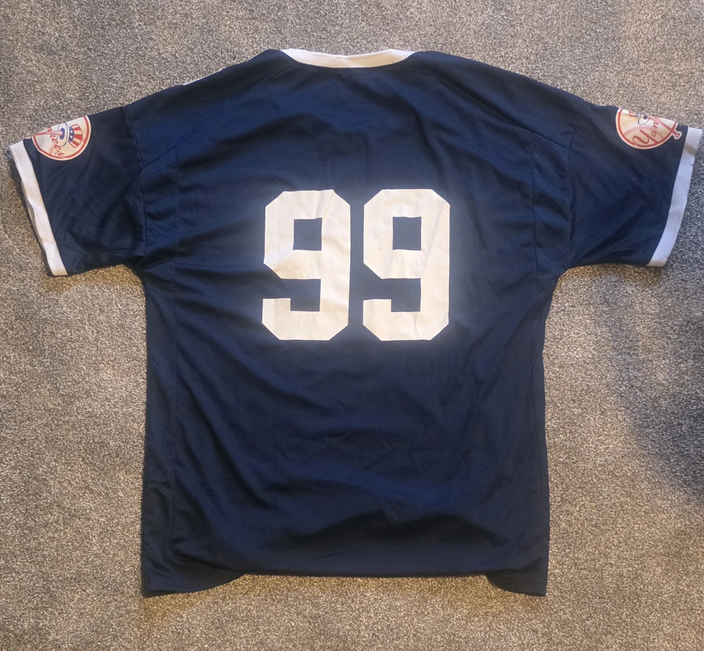 Aaron Judge #99 New York Yankees promotional football jersey - photo 2