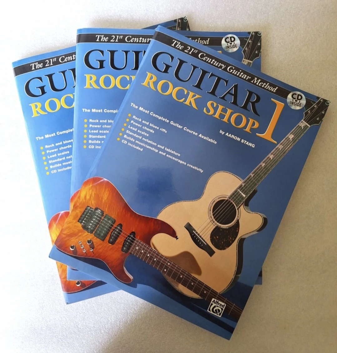 The 21st Century Guitar Method Guitar Rock Shop 1 Book with CD