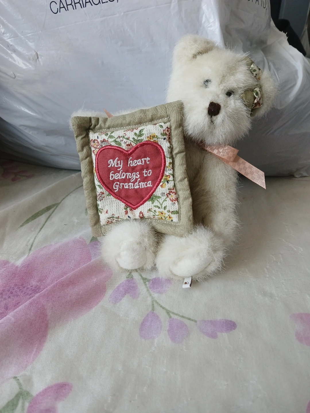 "My Heart Belongs to Grandma" Bear - photo 2