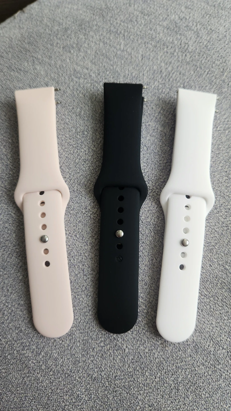 3 Brand New Pack Silicone Watch Bands