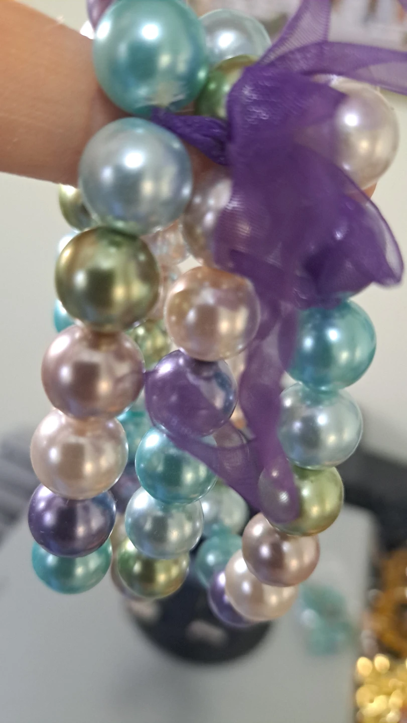 Pearl Beaded Bracelet - Multi-Coloured - photo 2