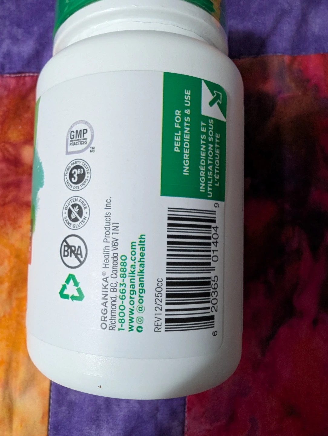 Organika Goutrin Vegetarian Capsules - 120 Count - photo 2