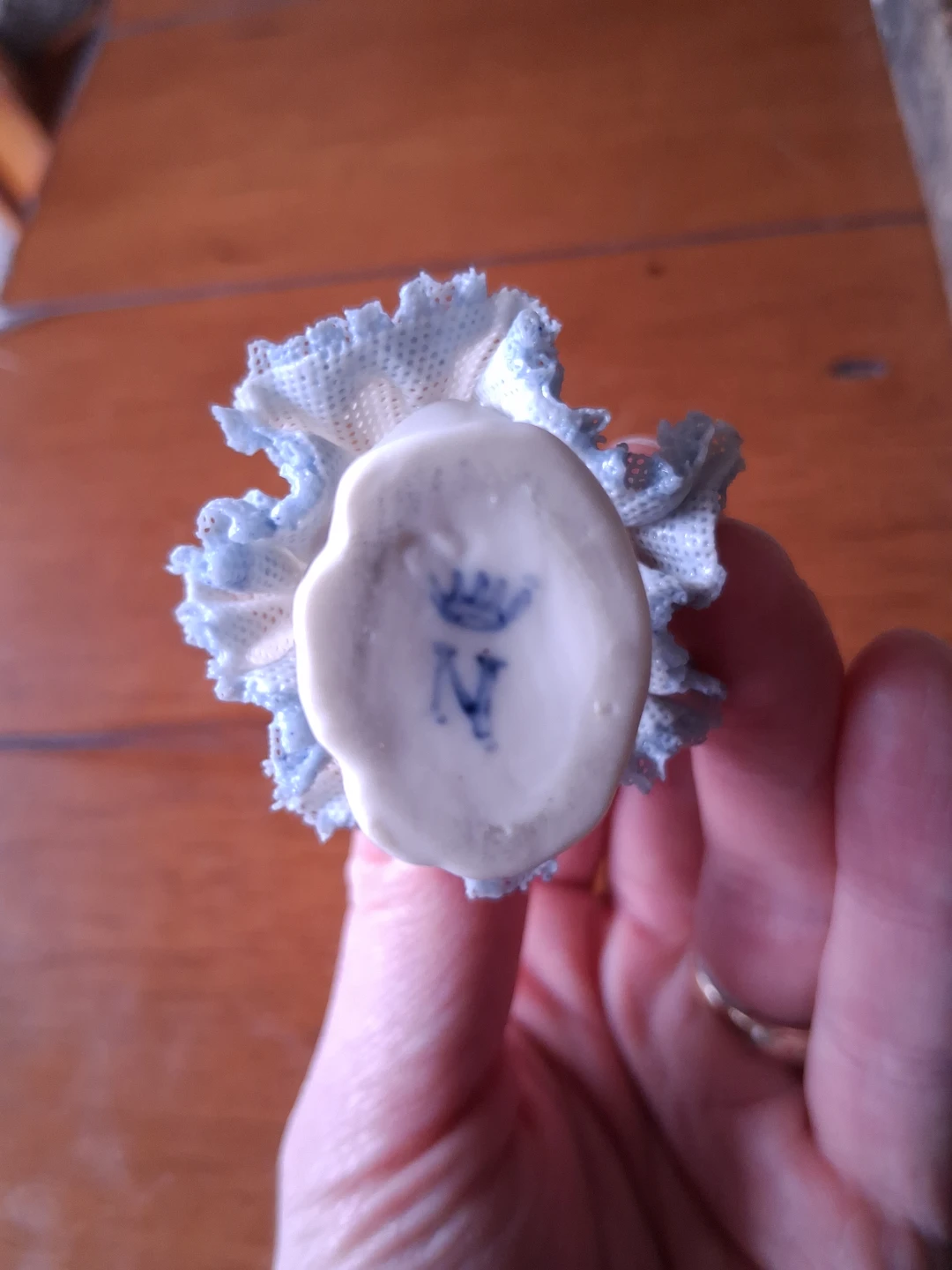 1940- 1950 Dresden Lace figurine - photo 3
