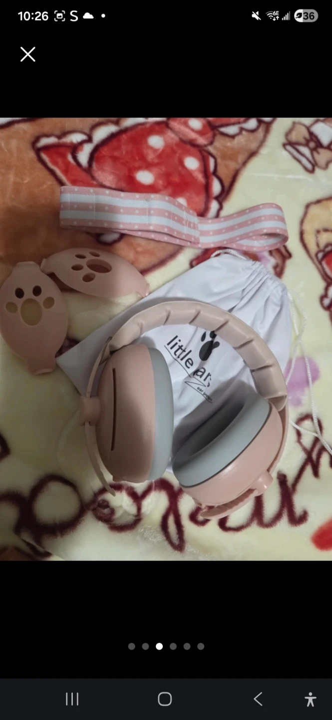 Little Ears Baby Earmuffs - Pink - photo 5