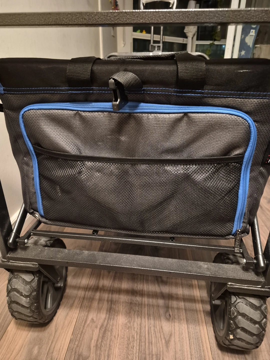 Costco Mac Black Folding Wagon with Blue Trim - photo 5