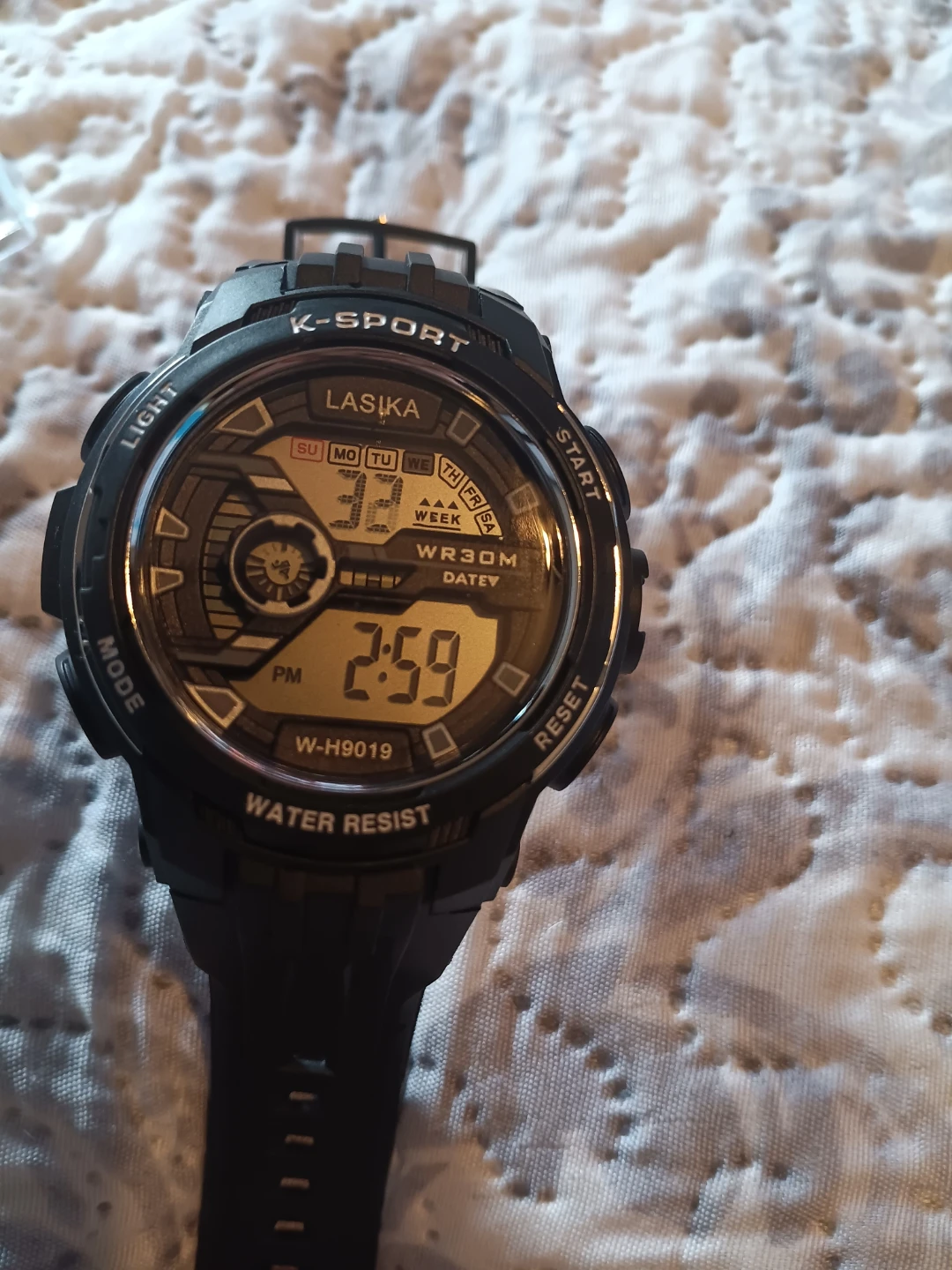 LASIKA K-SPORT Digital Watch WR30M Water Resist - photo 3
