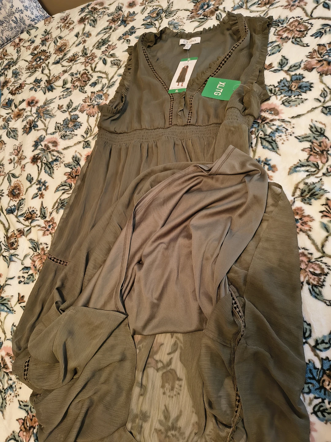 Celestia B Maxi Dress XL Green - photo 2