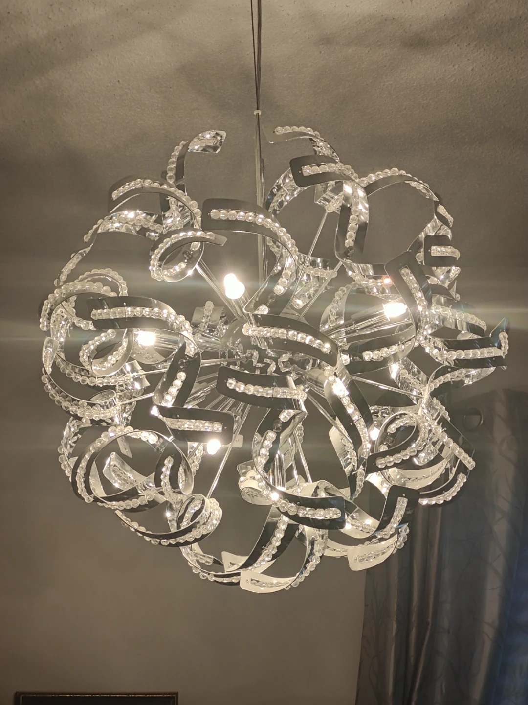 Modern Crystal Chandelier Light Fixture - photo 3