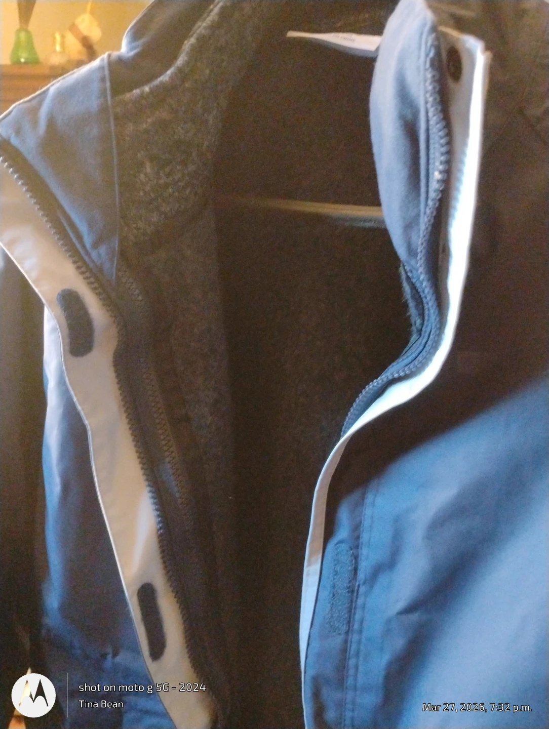 Blue Jacket with Hood - photo 2