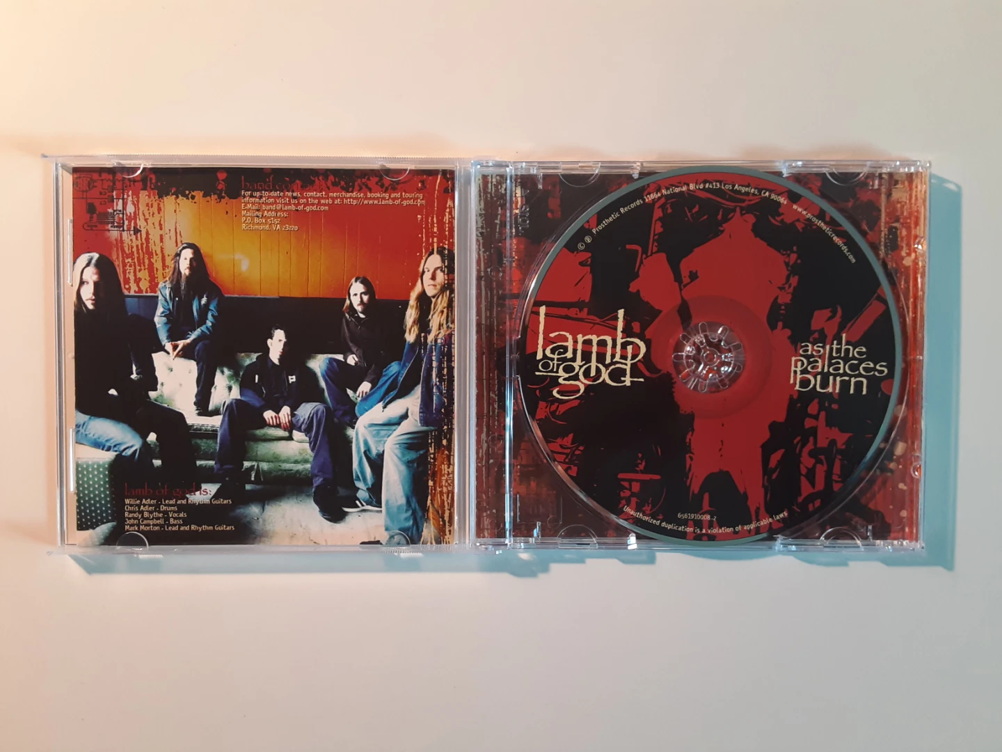 Lamb of God - As the Palaces Burn | CD - photo 2
