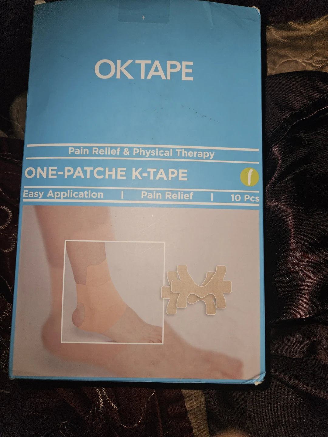 OKTAPE One-Patche K-Tape 6 black Pcs