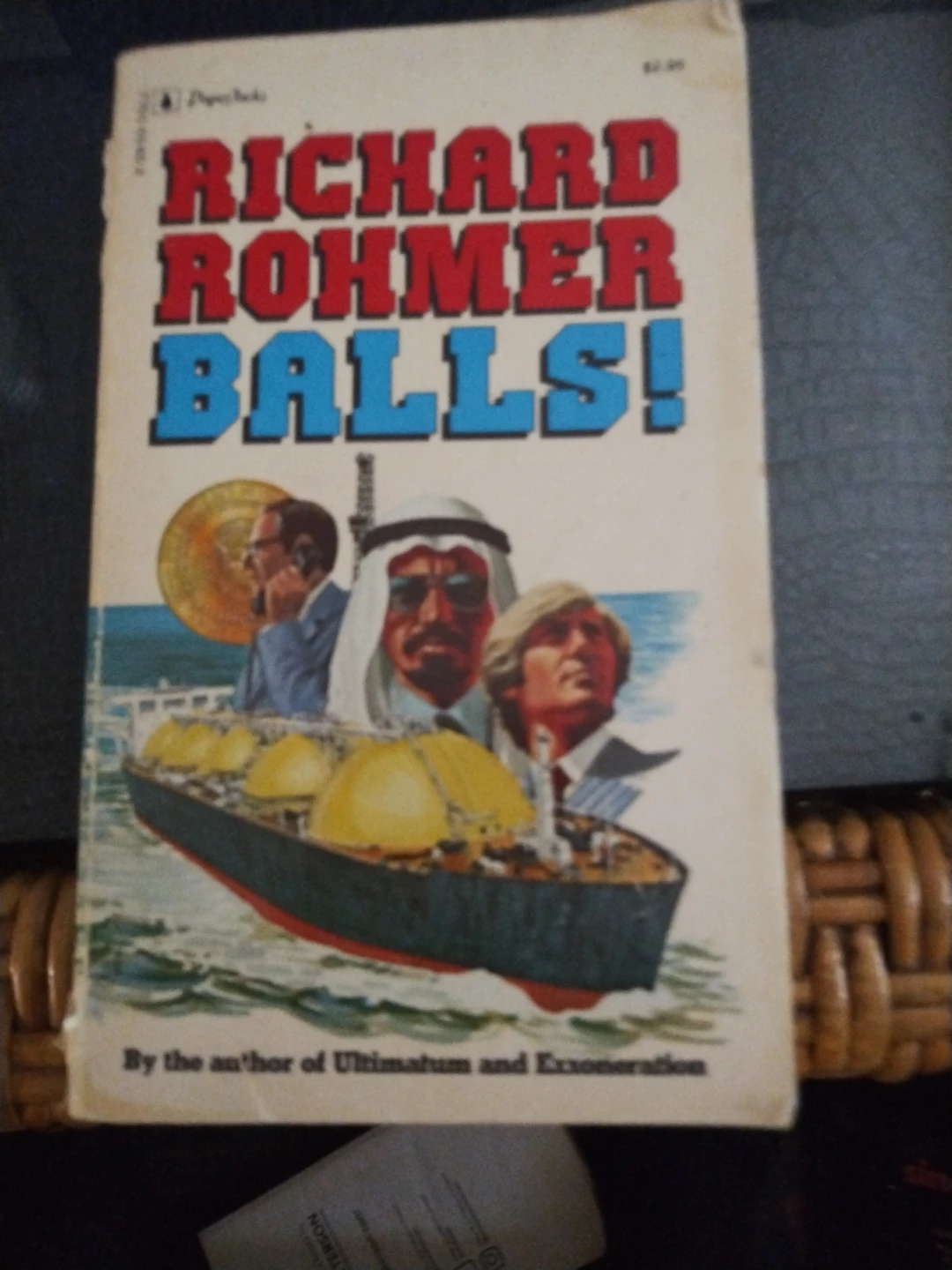 Richard Rohmer BALLS! Paperback Book