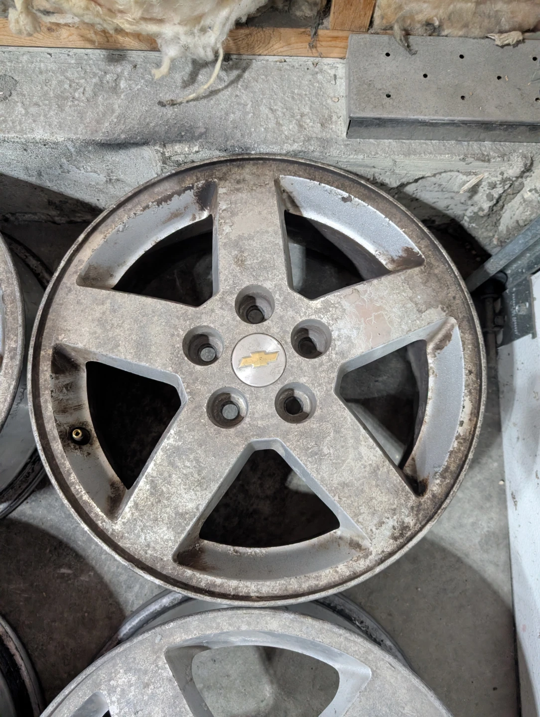 (4)-16 Inch Alloy Rims Off 2008 Chevrolet Cobalt 5x110 - photo 4