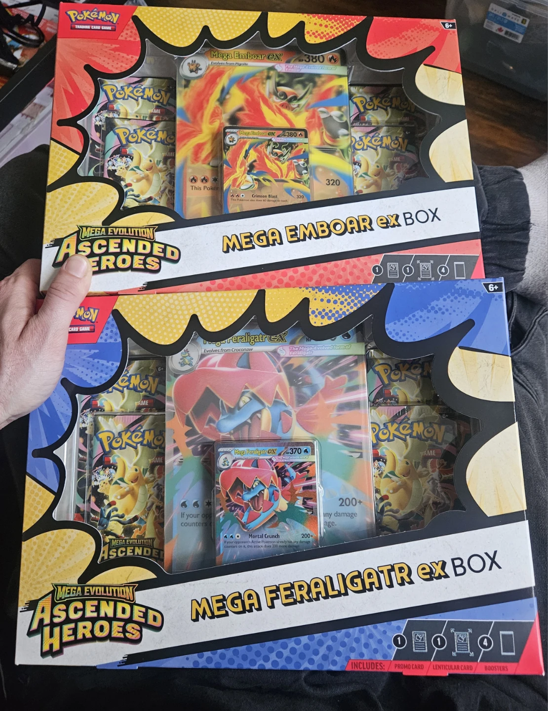 Ascended Heroes EX box’s (2 Available)