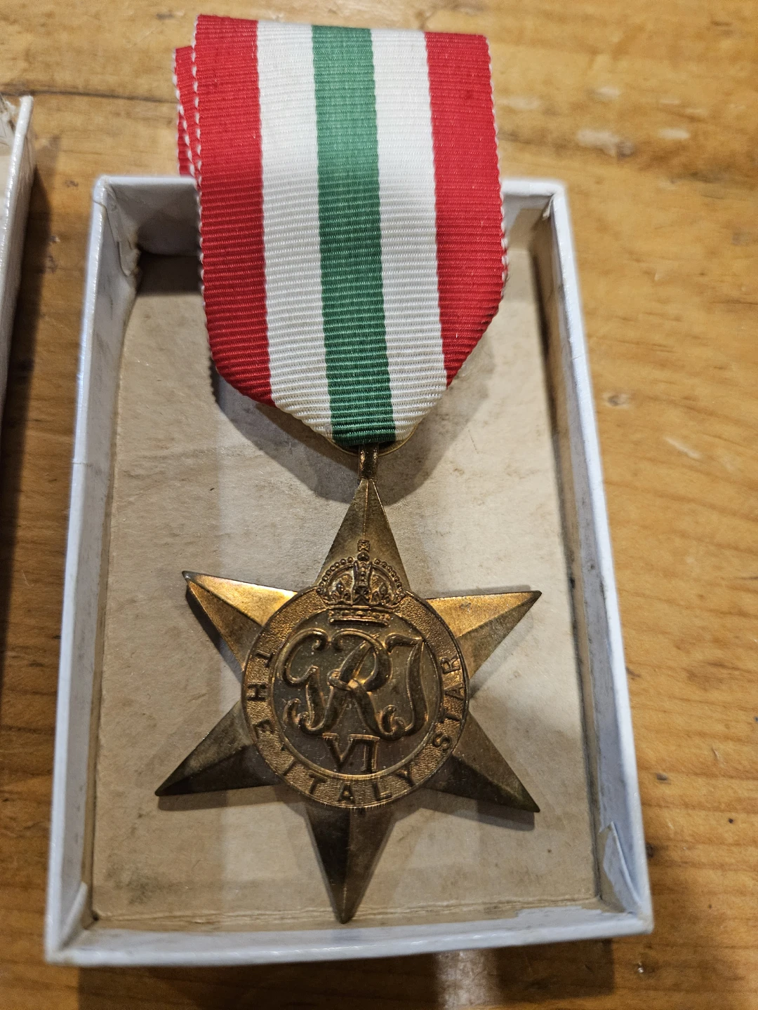 WWII Italy Star Medal