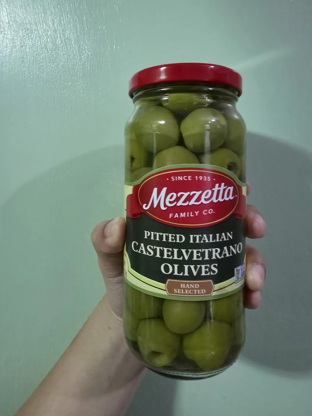 Mezzetta Pitted Italian Castelvetrano Olives 🌱