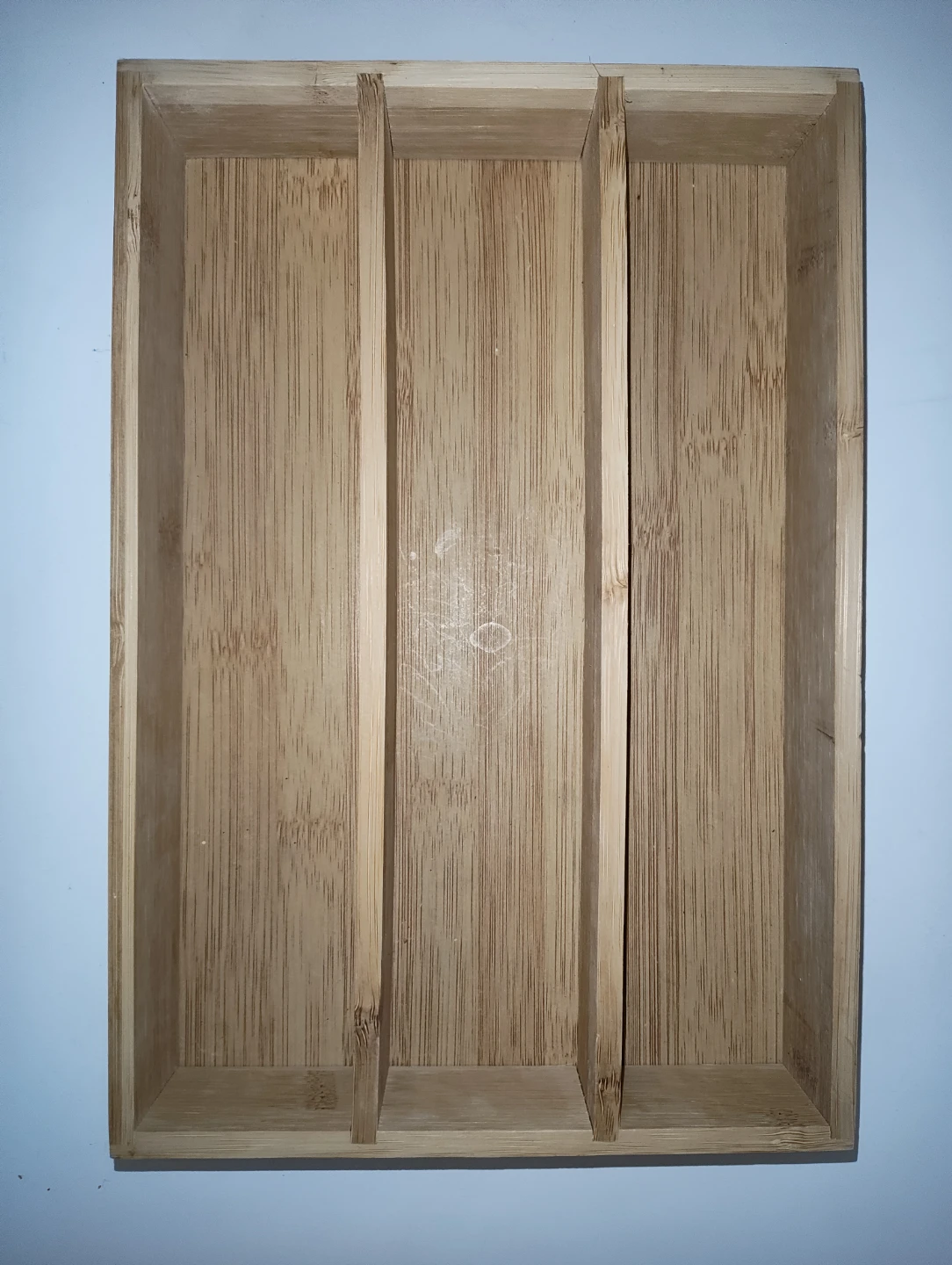 Bamboo Cutlery Organizer Tray