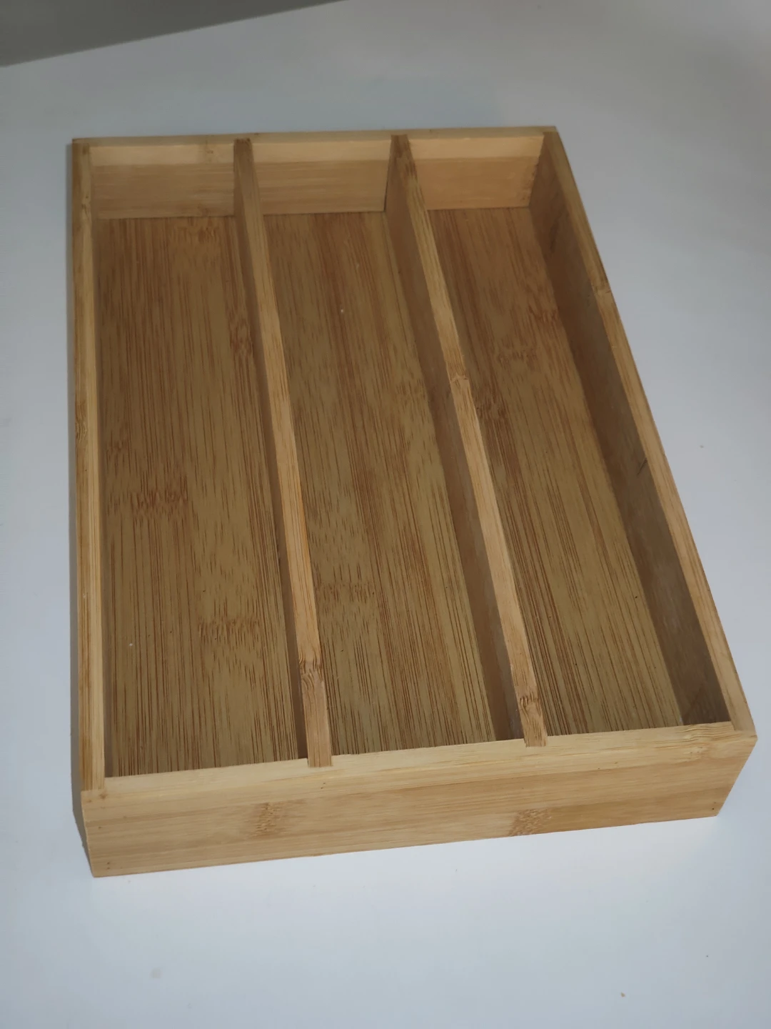 Bamboo Cutlery Organizer Tray - photo 2