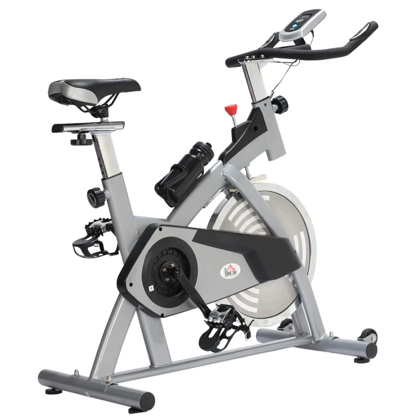 Exercise Bike, Home Gym Cycling Fitness Machine, Sliver