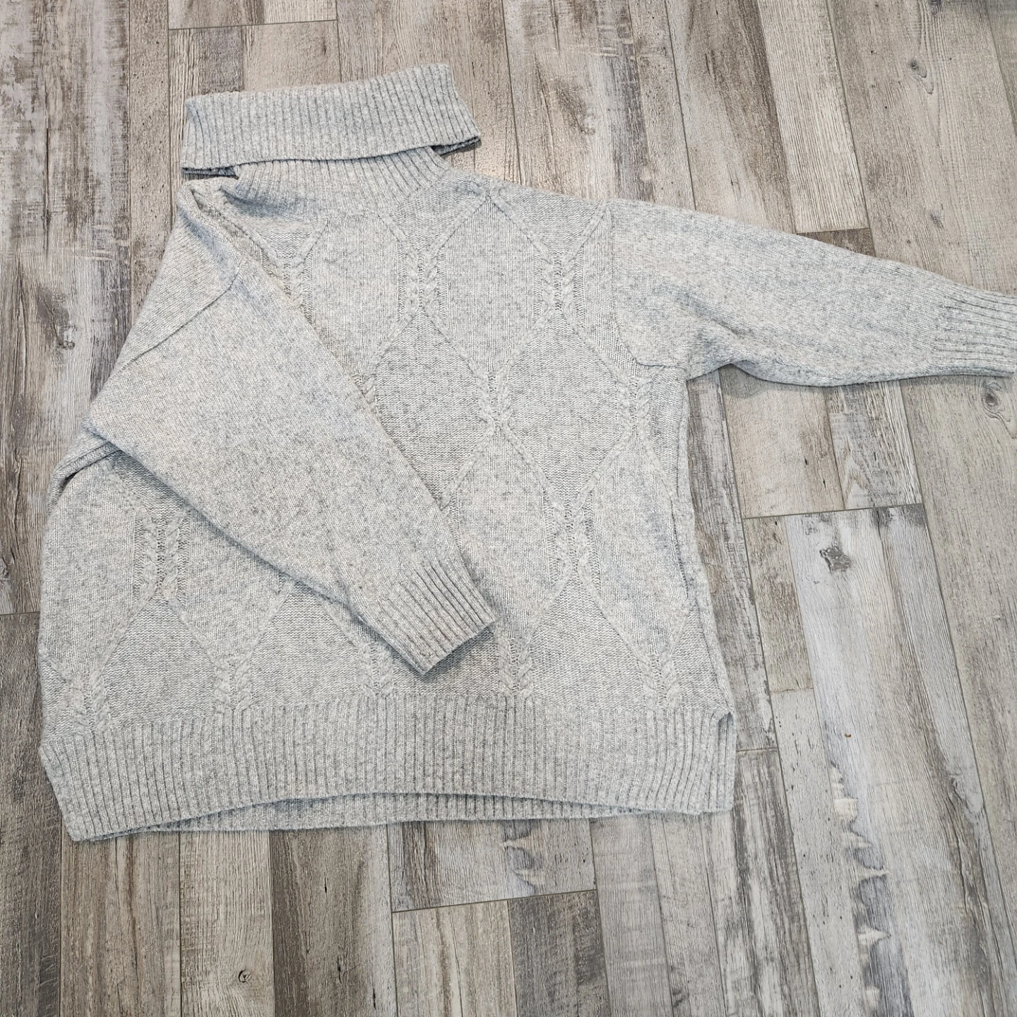Joe Fresh+ Grey Knit Sweater - Size 1X