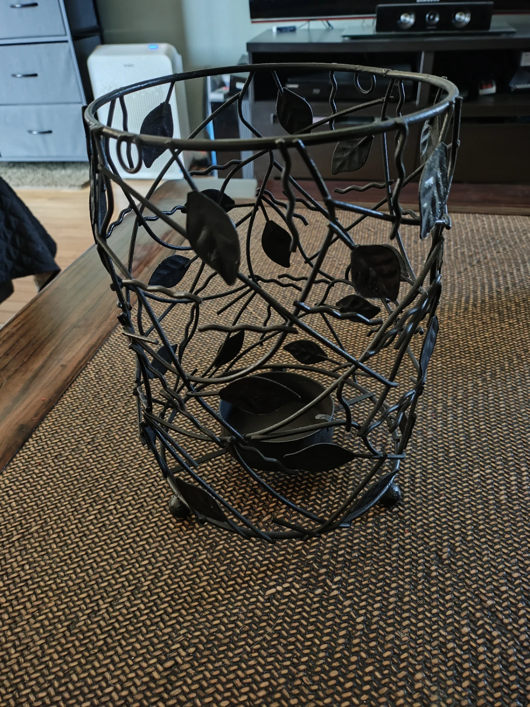 Leaf Candle Holder Lantern