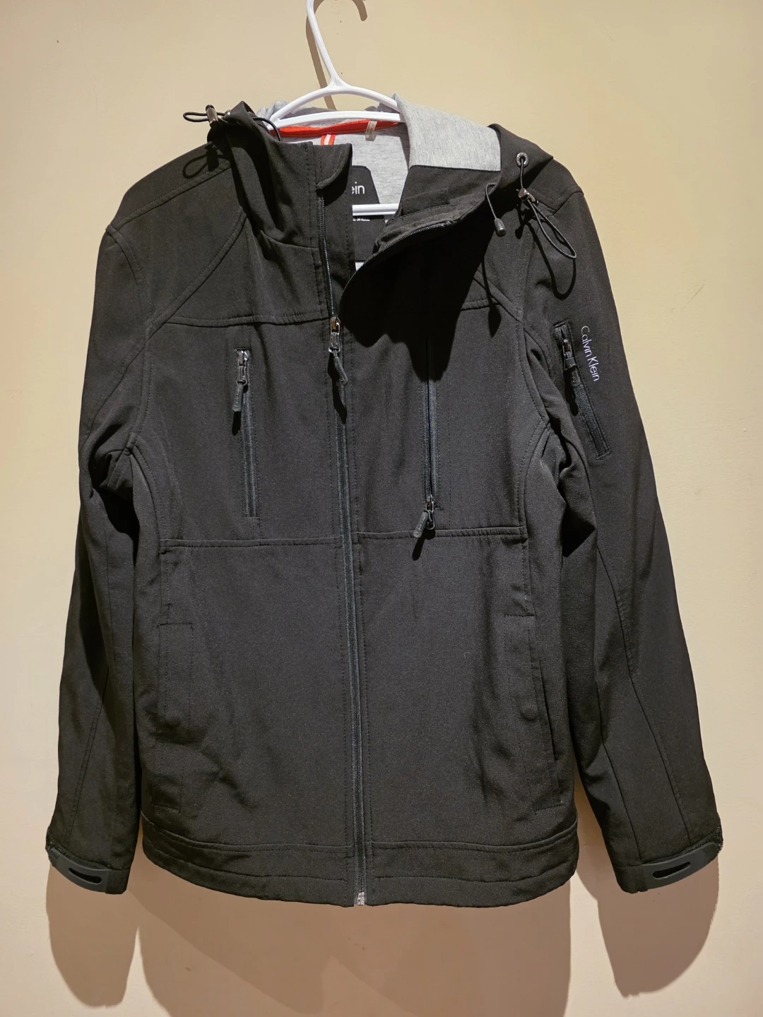 Calvin Klein Water Resistant Hooded Jacket - Size S