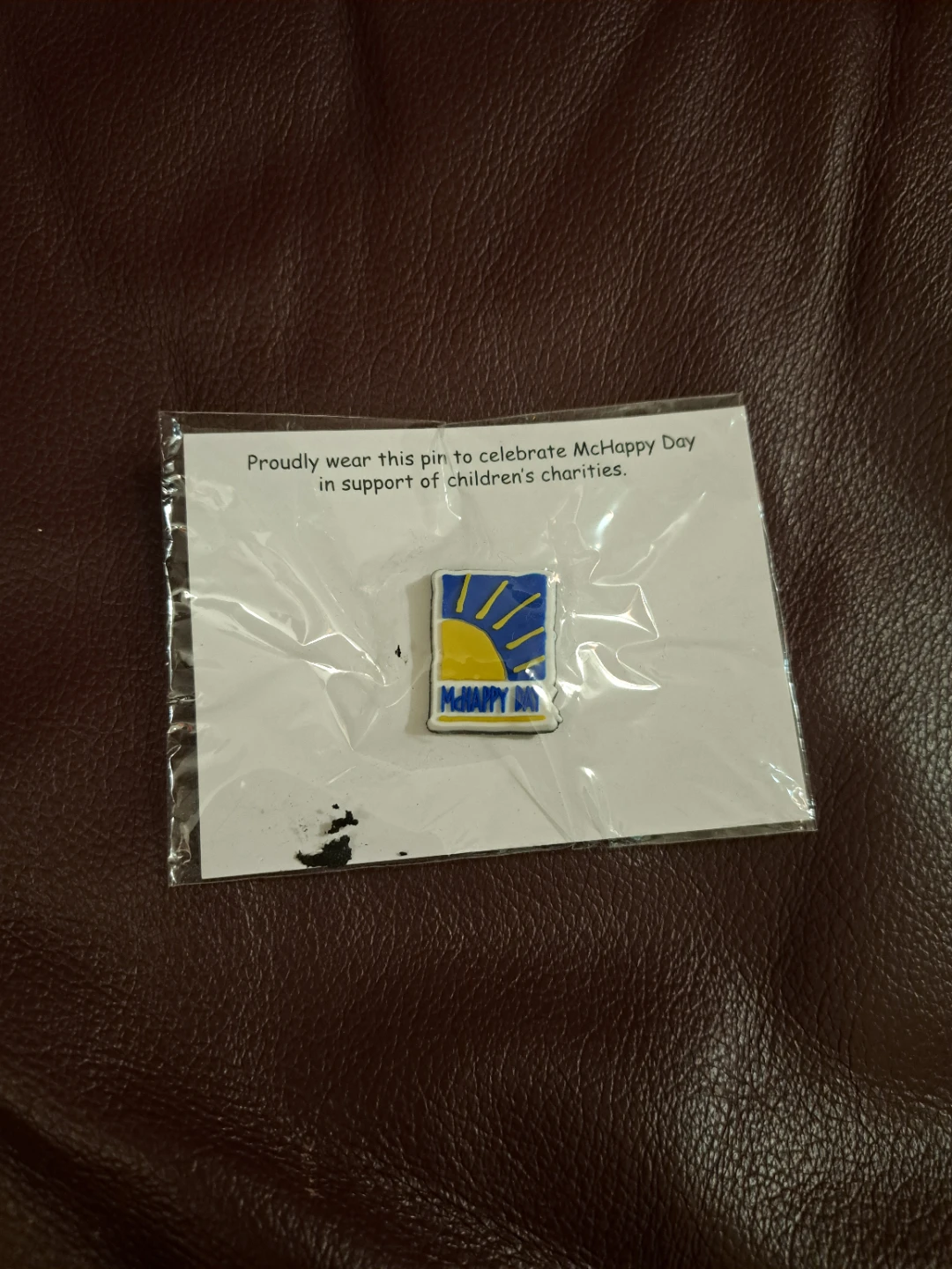 McHappy Day Pin for Children's Charities