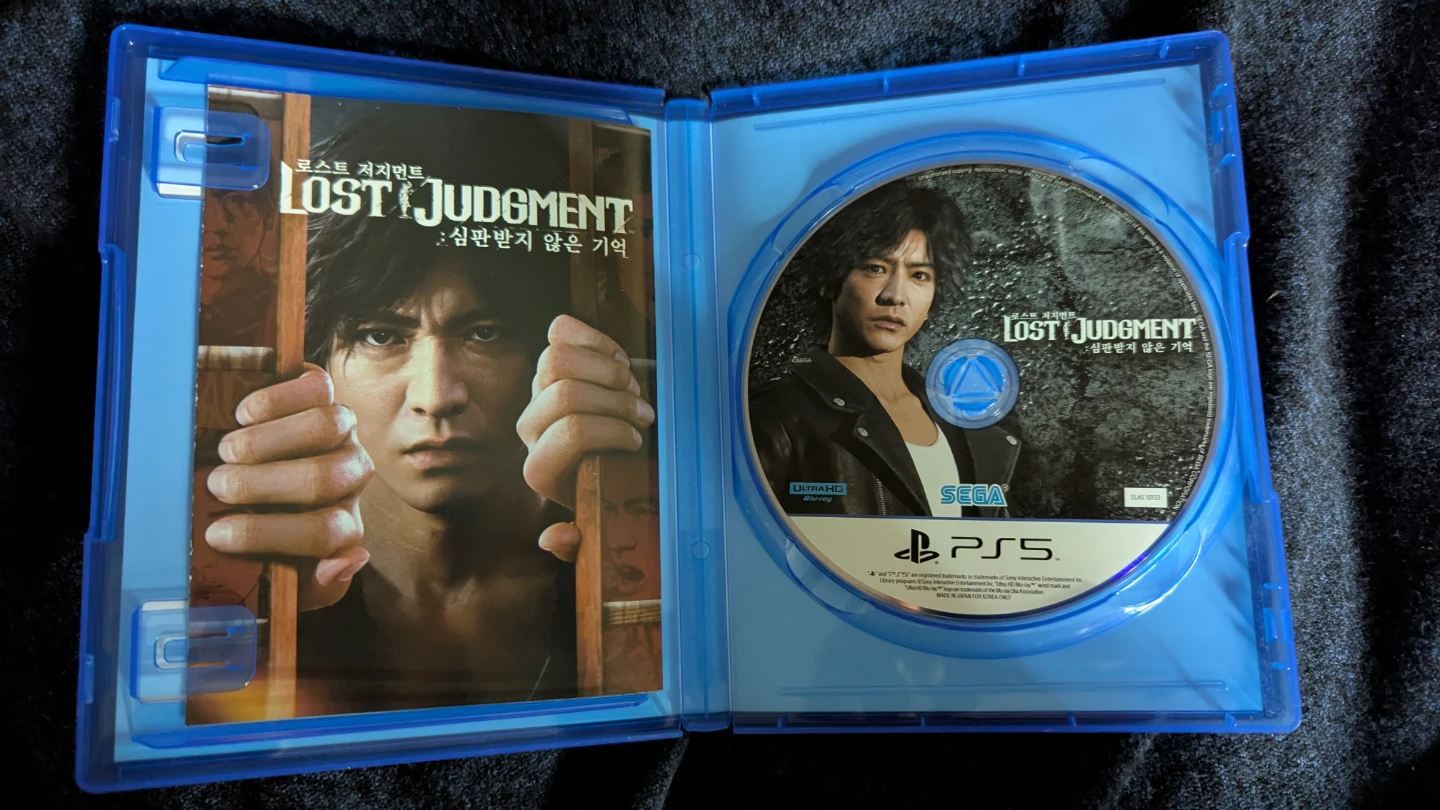 Lost Judgment Korean Import Yakuza Ryu Ga Gotaku - photo 3