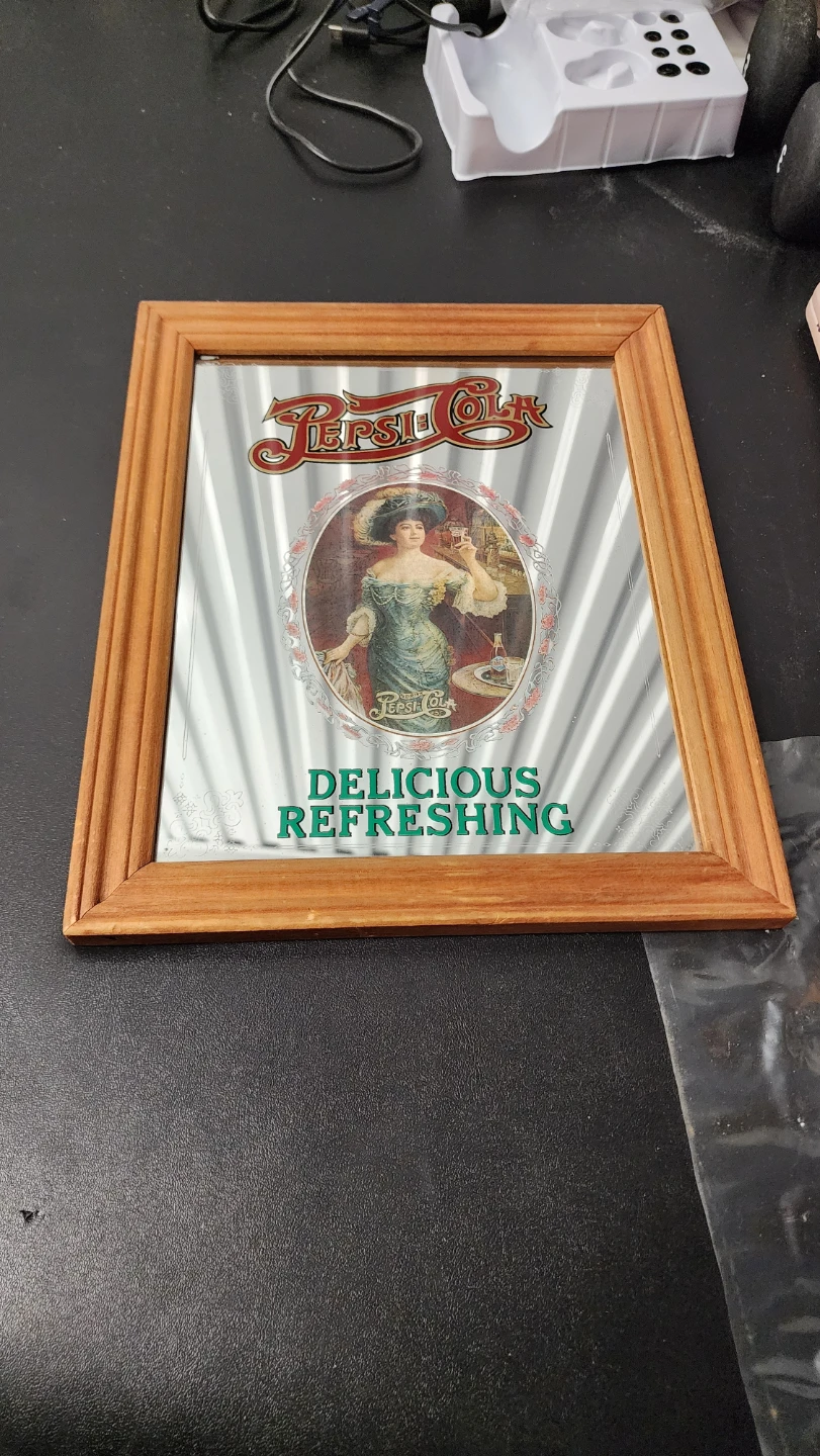 Pepsi-Cola "Delicious Refreshing" Mirror