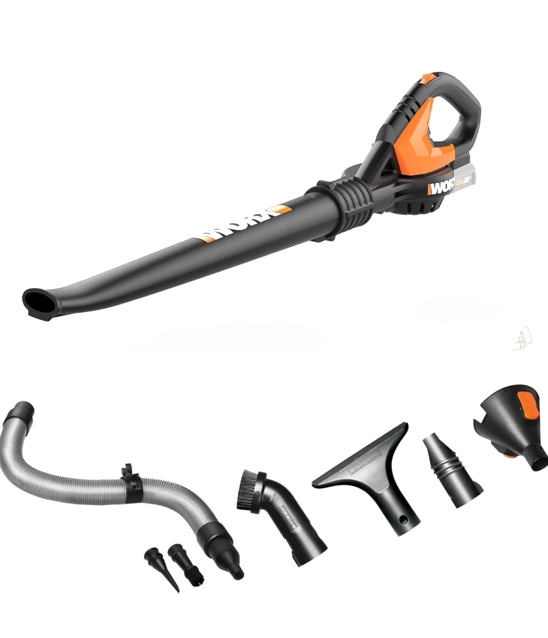 WORX CORDLESS MULTI-FUNCTIONAL BLOWER/SWEEPER/CLEANER 🌬️🧹🧼 - photo 5
