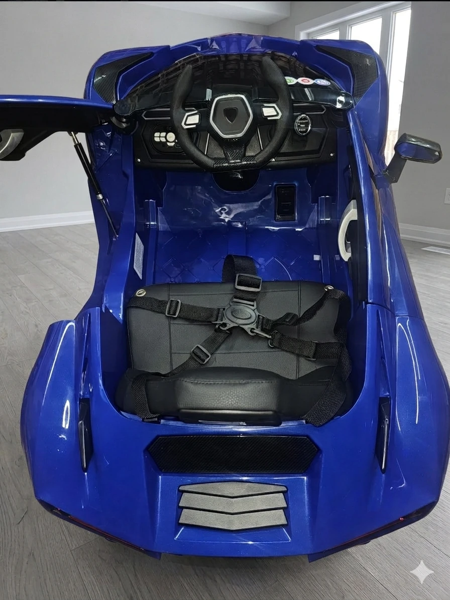 Audi e-tron Sportback Ride-On Car - Blue - photo 4