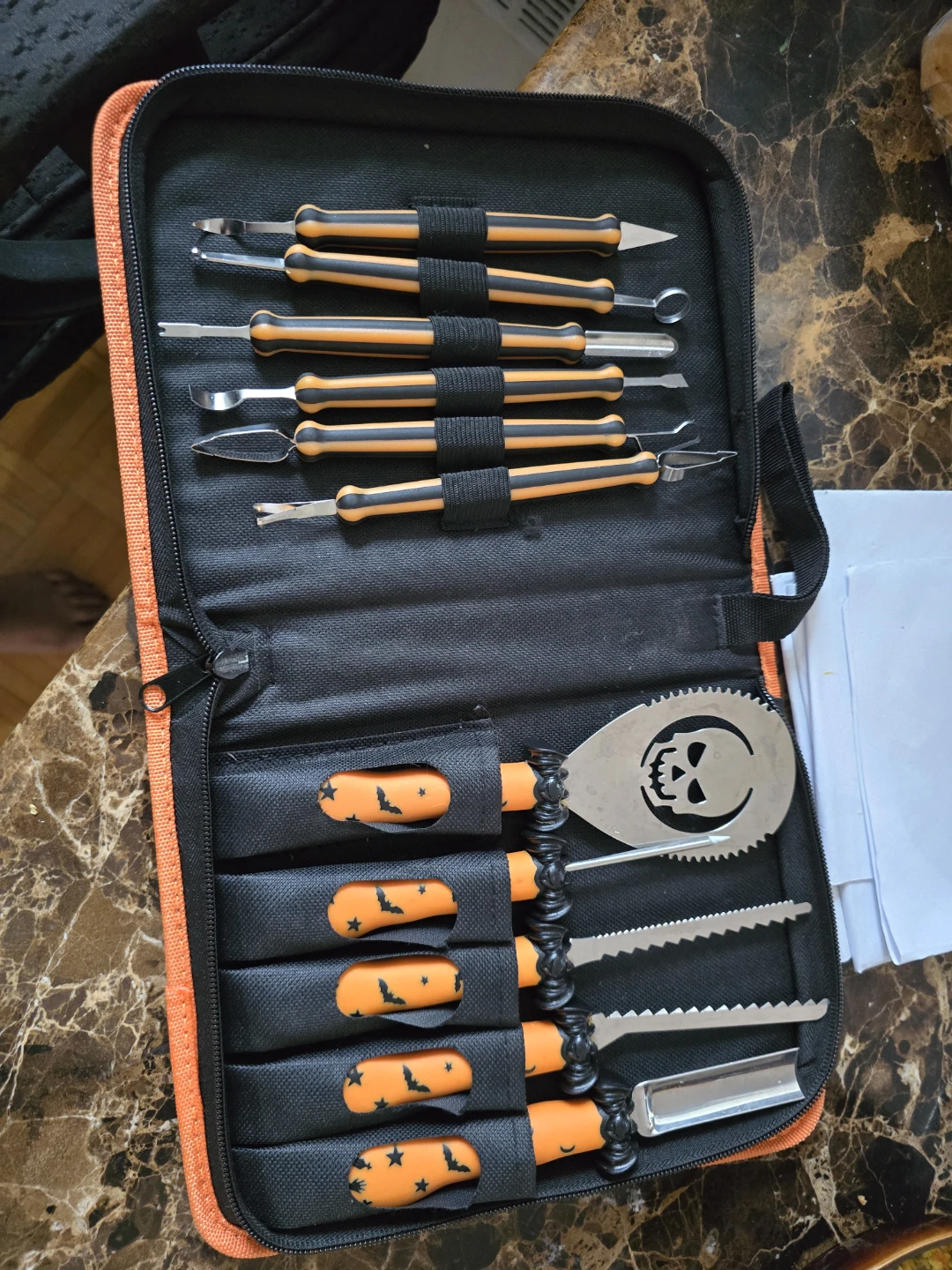 OWUDE Happy Halloween Pumpkin Carving Kit