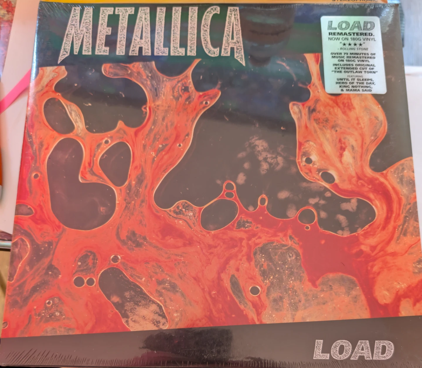Metallica Load Remastered 180g Vinyl Record