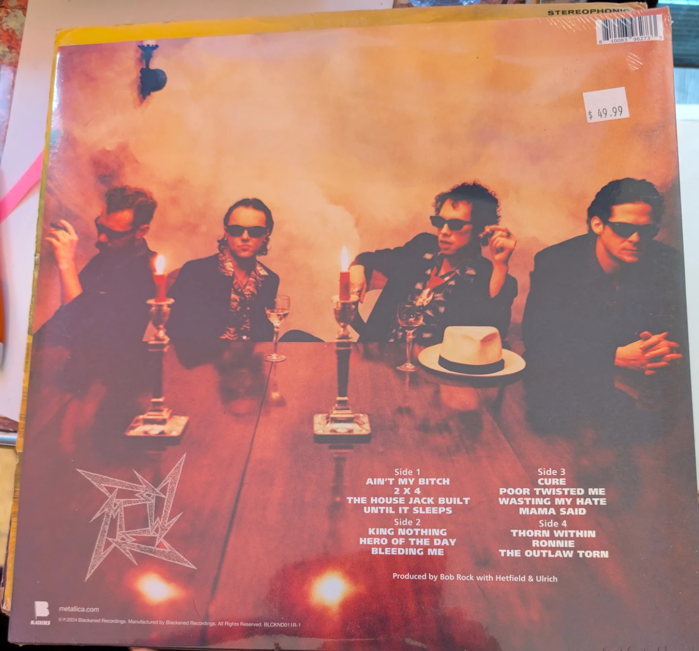 Metallica Load Remastered 180g Vinyl Record - photo 3
