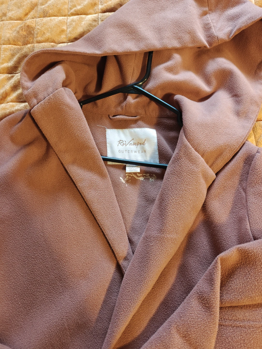 RSVMPD Outerwear Hooded Coat in Dusty Rose - photo 2