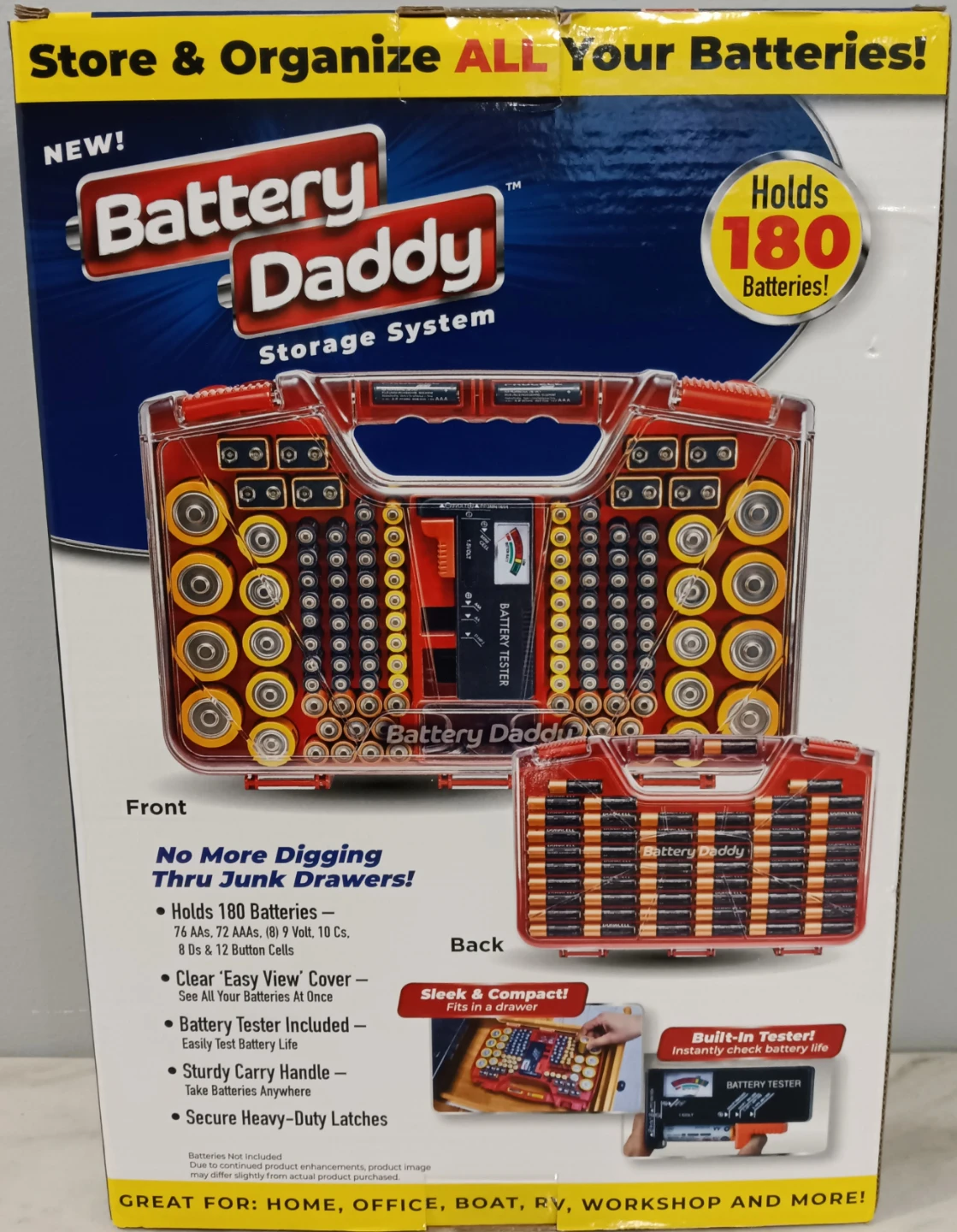 Battery Daddy Storage System Holds 180 Batteries - photo 2