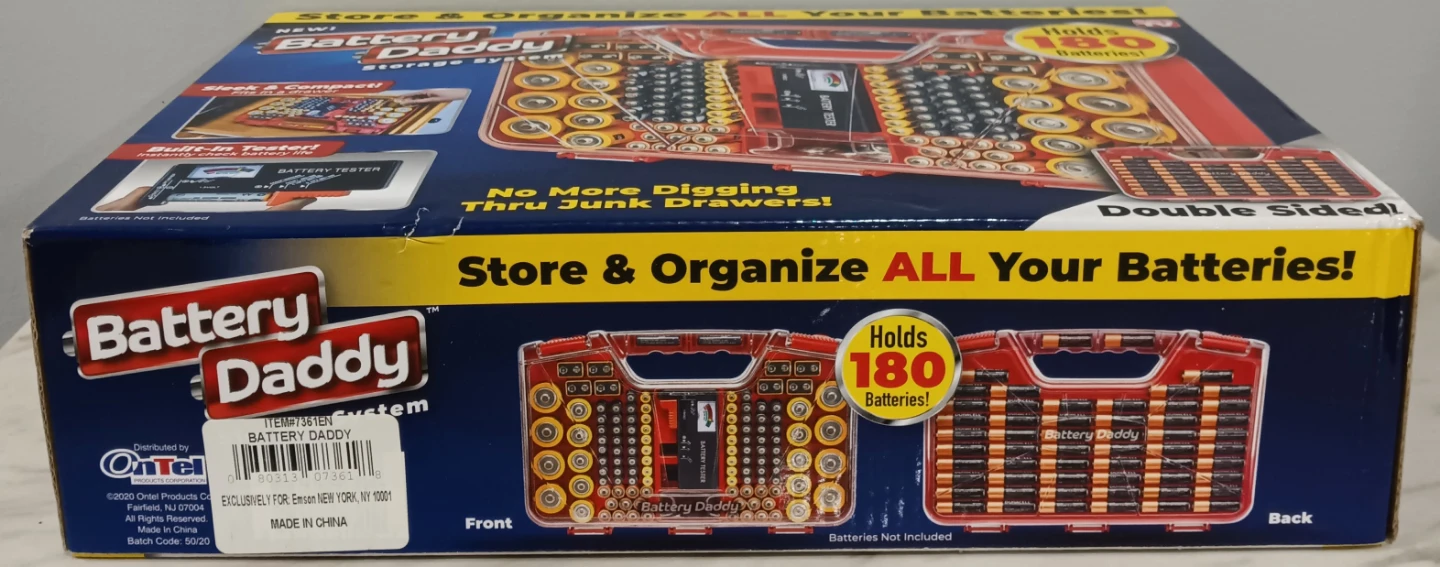 Battery Daddy Storage System Holds 180 Batteries - photo 3