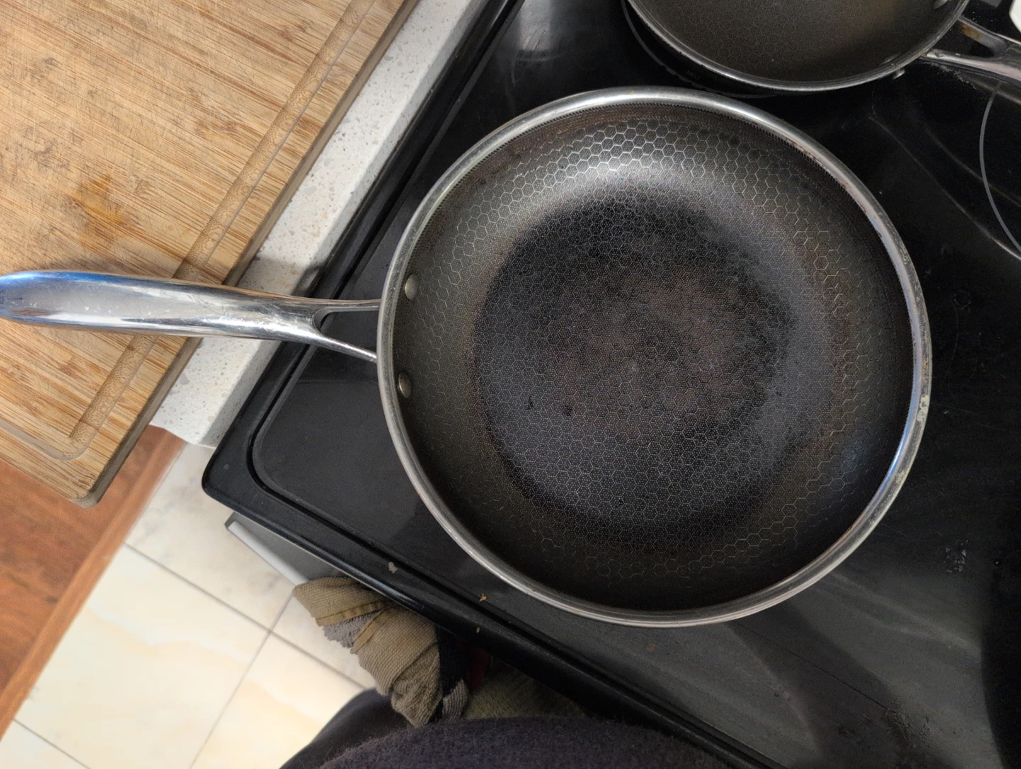 HoneyComb Non-Stick Frying Pan Set hex clad - photo 2