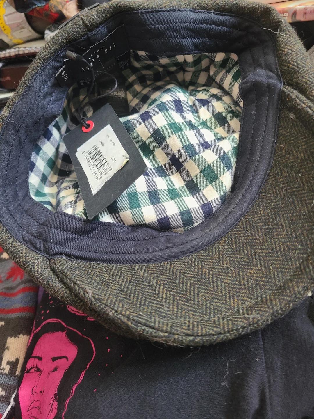 Ted Baker Flat Cap - Herringbone Pattern - photo 2