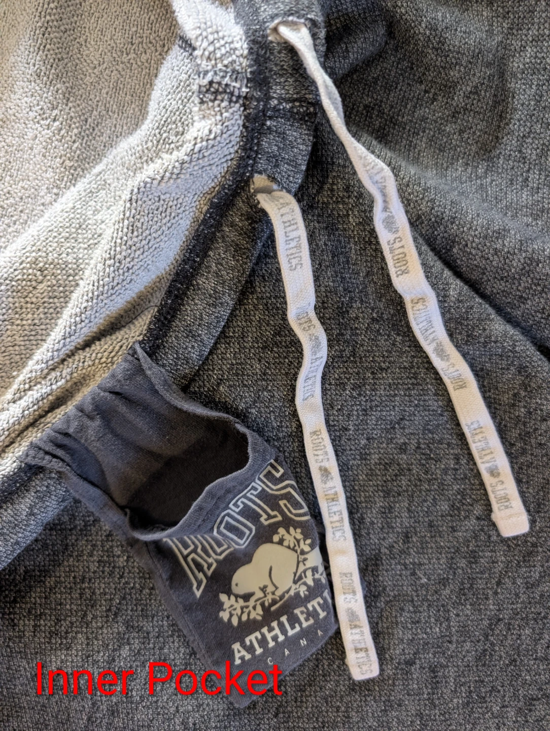 VGUC - Women's Roots Grey Capri Jogger Sweatpants Size S (READ) - photo 3
