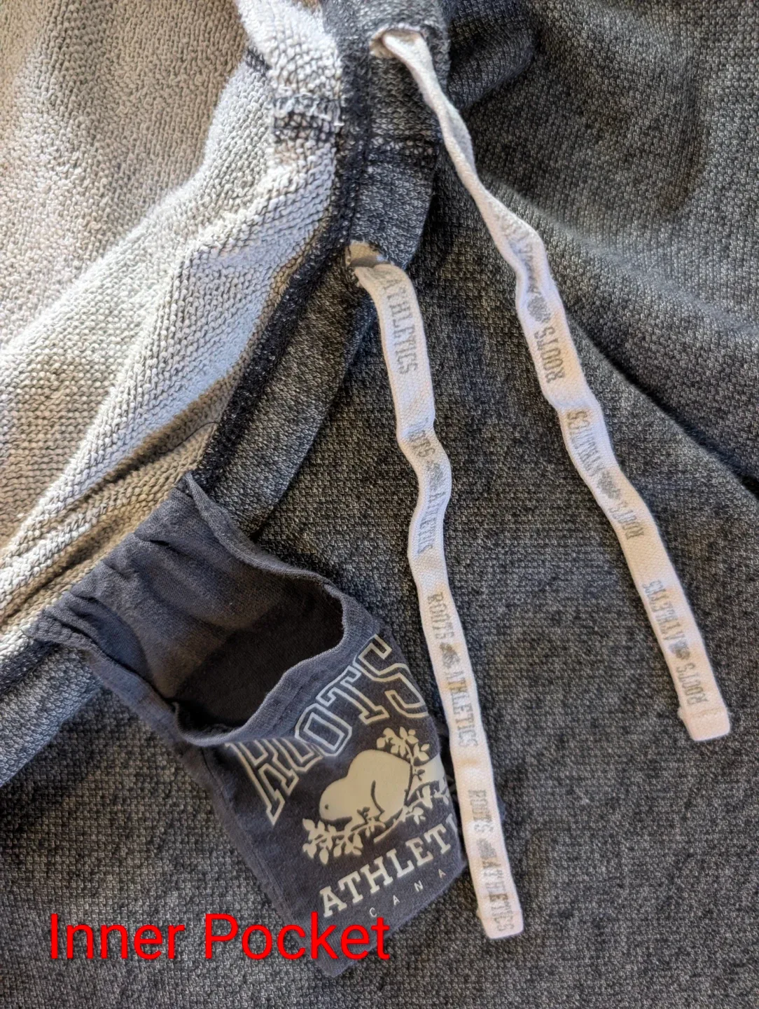 VGUC - Women's Roots Grey Capri Jogger Sweatpants Size S (READ) - photo 3