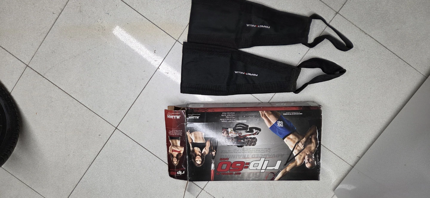 3 different  types of workout equipment