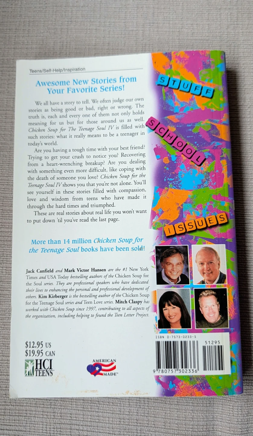Chicken Soup for the Teenage Soul IV Book - photo 2