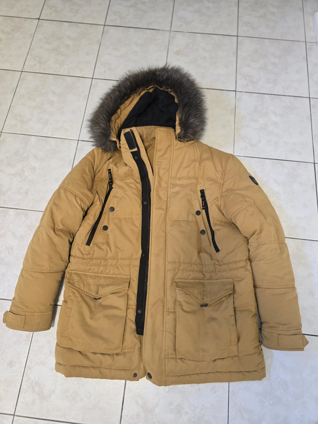 Bernd Berger Tan Parka Jacket - photo 2