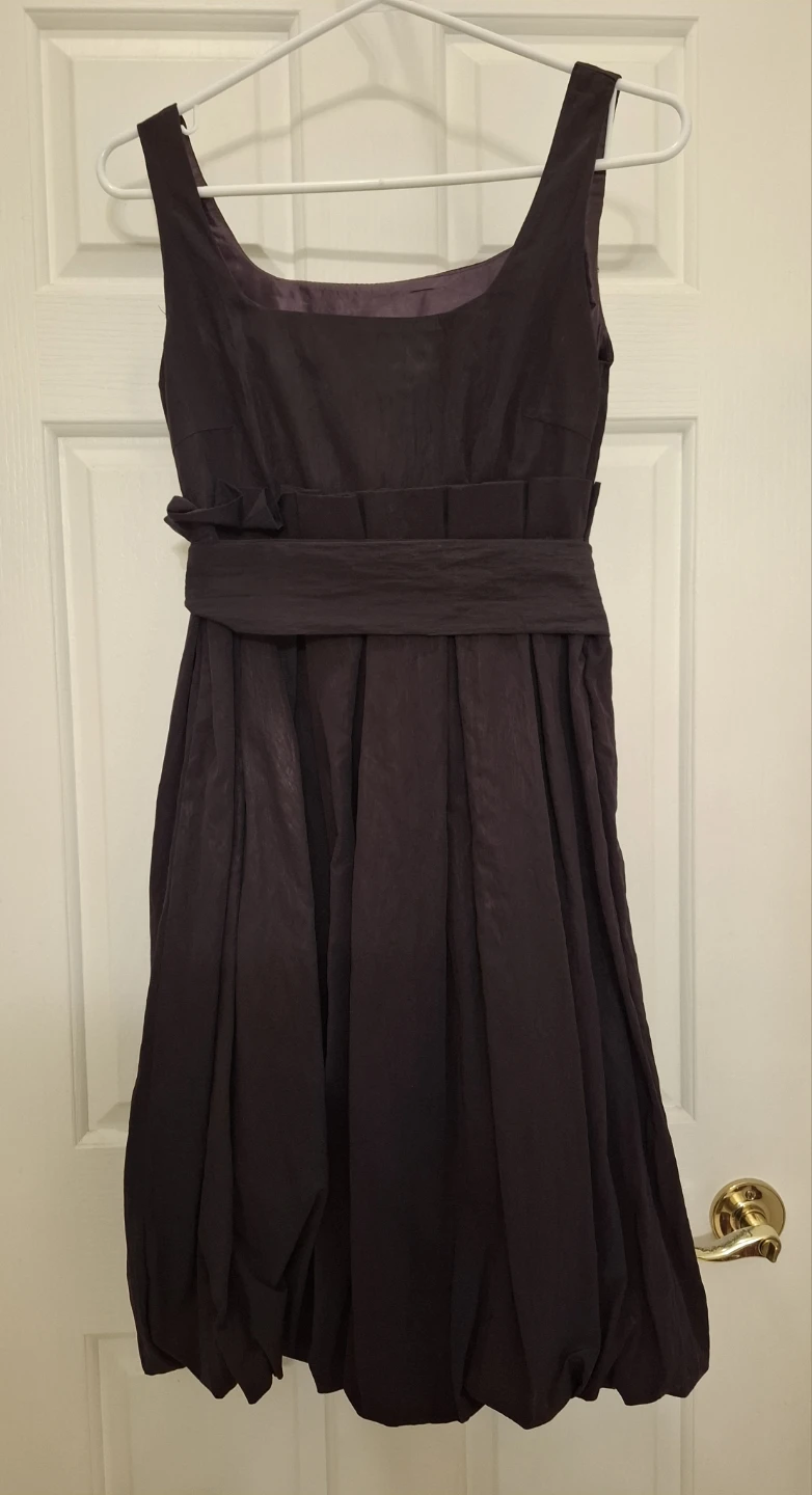 Women's Dark Purple A-Line Dress - photo 2