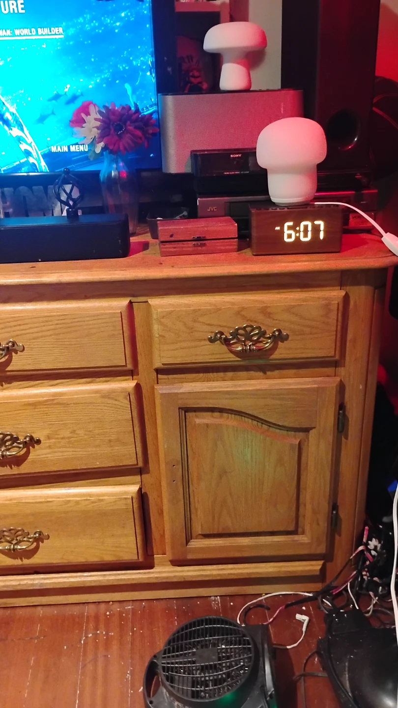Wooden Dresser with Drawers - photo 3